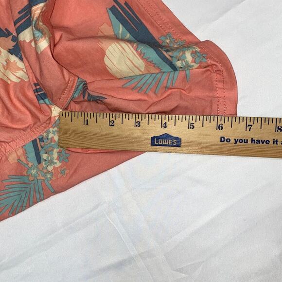 Goodfellow Men's Board Shorts Swim Trunks Size M Floral Vacation Pool Lined Pink - Picture 8 of 10